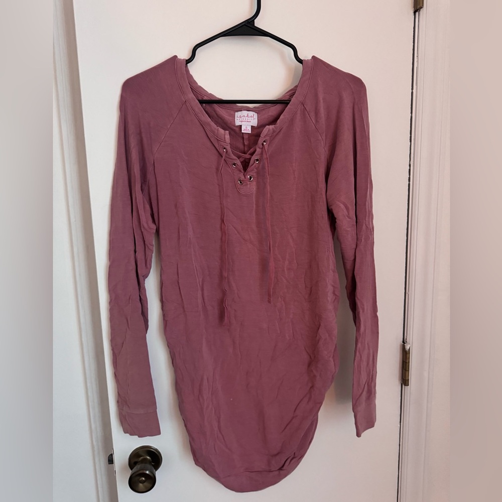Isabel Maternity shirt.